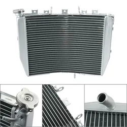 Motorcycle Aluminum Engine Radiator Cooler Cooling For Kawasaki Ninja ZX10R ZX-10R ZX 10R 2004-2005