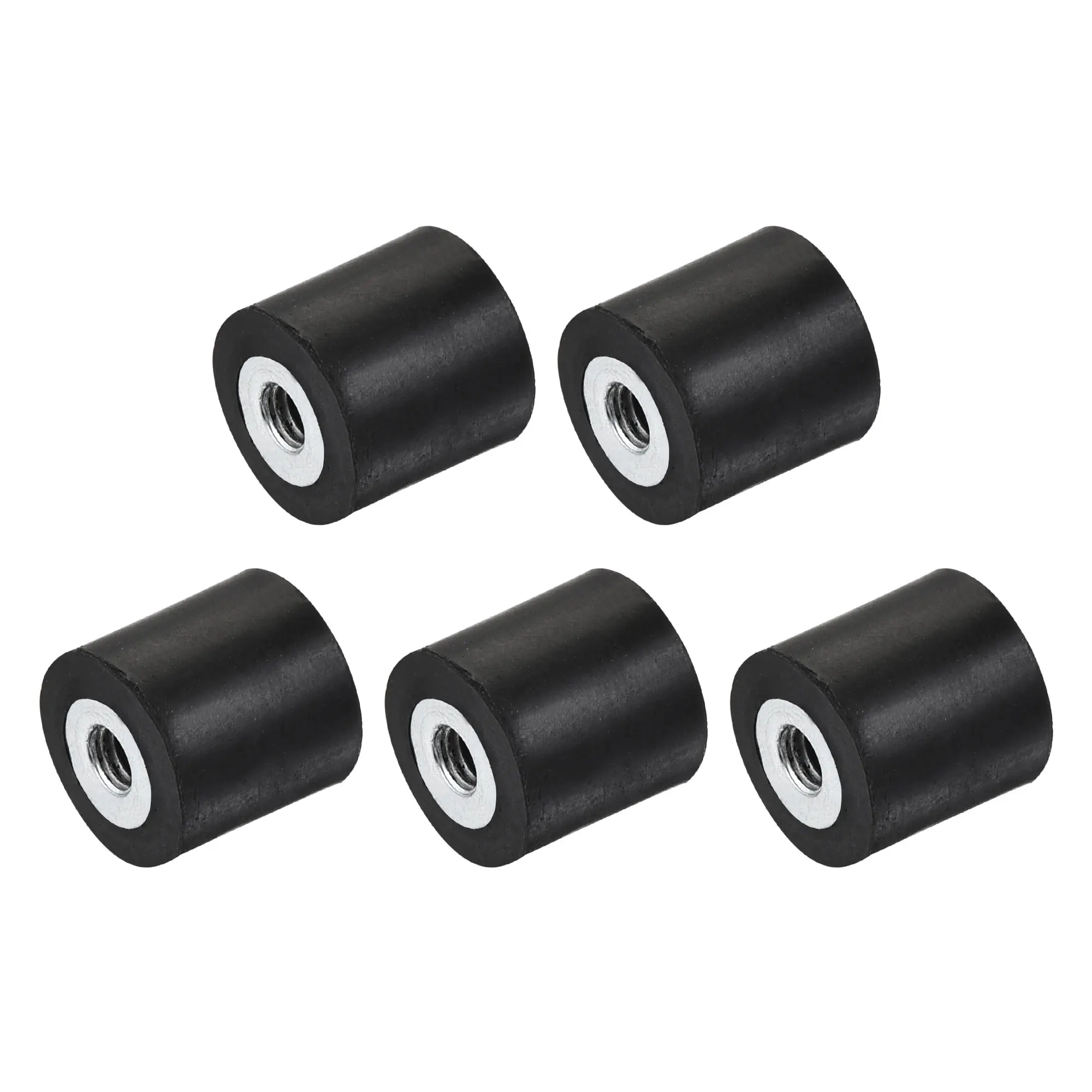 

Uxcell M3 Rubber Mounts Female/Female Shock Absorber, D10mmxH10mm 5 Pcs