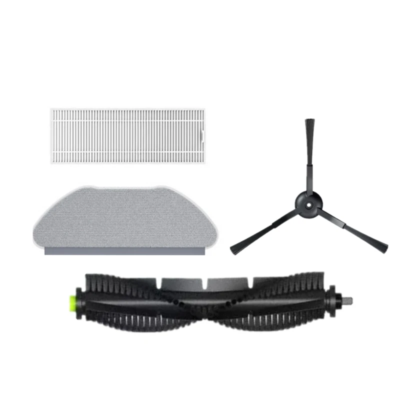 Chổi Lau Nhà Quần Áo Lót Bộ Lọc Hepa Chổi Quét Chính Con Lăn Phù Hợp Với Qihoo 360 S10 X100 MAX Robot Máy Hút Bụi Robot phụ Kiện