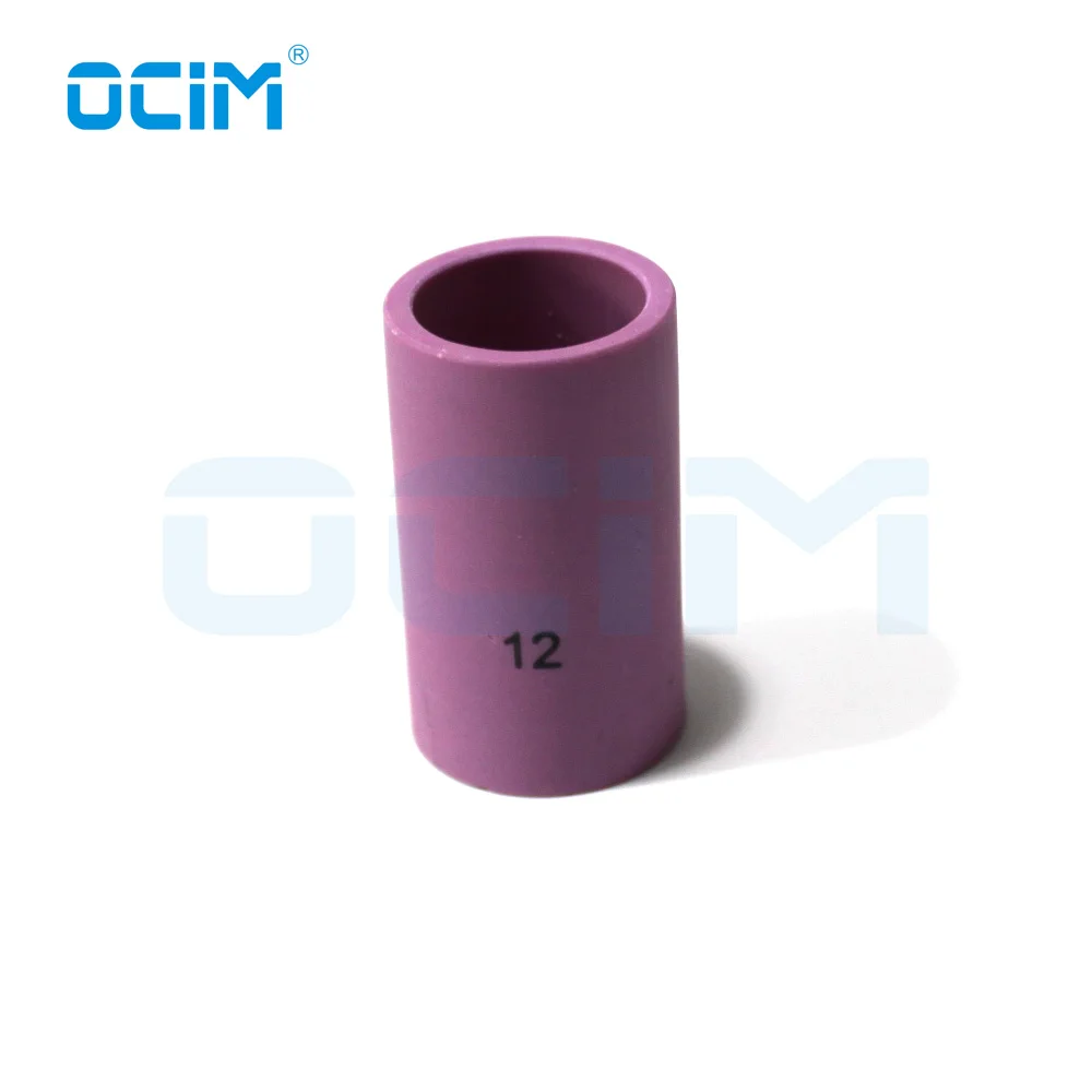 54N14 54N15 54N16 54N17 54N18 54N19 TIG Alumina Ceramic Gas Lens Cups for WP17 18 26 Welding Torch Kit