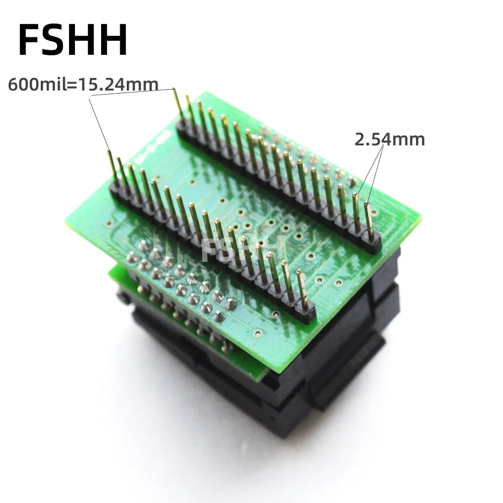 CNV-PLCC-EP1M32 Programmer adapter Clamshell PLCC32 to DIP32 test socket