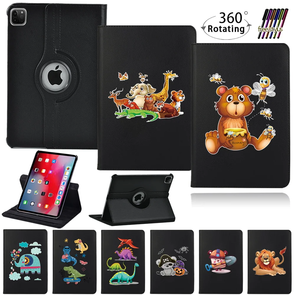 

Tablet Case for Apple IPad Pro 9.7"/ Pro 10.5"/ Pro 11" 1st Gen/2nd Gen 360 Degree Rotating Leather Smart Cover Case