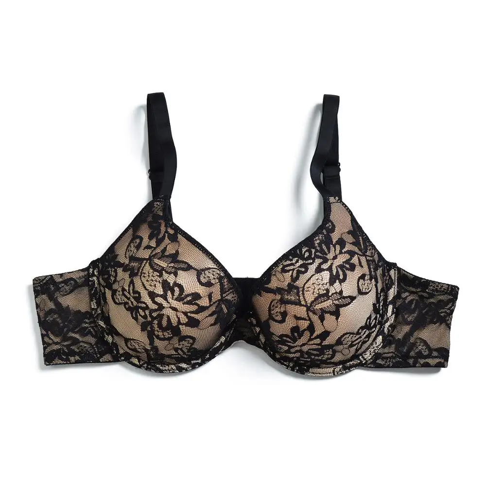 Soutien-gorge en dentelle brodée pour femme, bralette rembourrée, soutien-gorge push-up, bralette, UK, US, EU, CA, taille 32, 34, 36, 38, 40, 42, 44