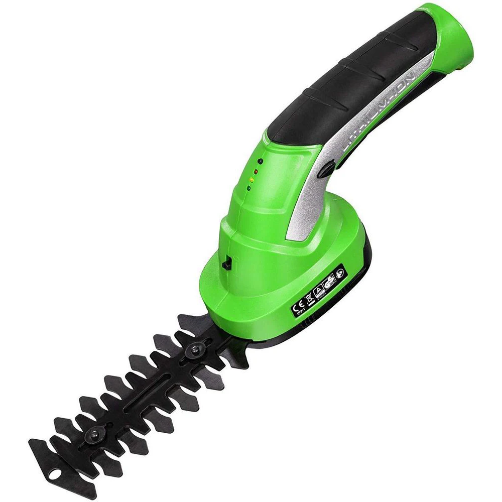 7.2V Mini Electric Grass Trimmer Lawn Mower Lithium-ion Cordless Hedge Trimmer Rechargeable Cutting Garden Tools Weeding Shear