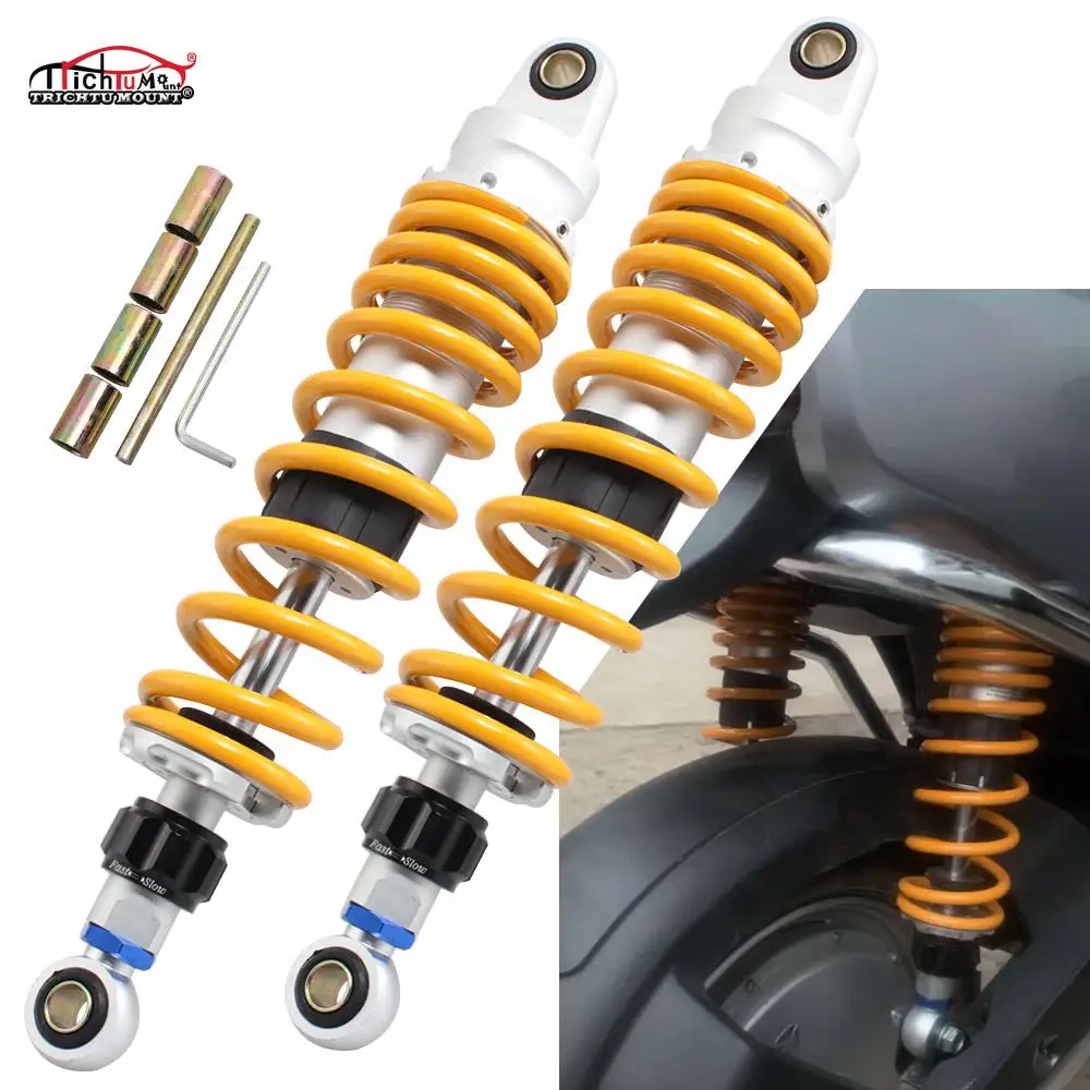 

330mm Motorbike Adjustable Shock Absorber Damper Moto Rear Suspension For Harley Honda Suzuki ATV Quad Off-Road