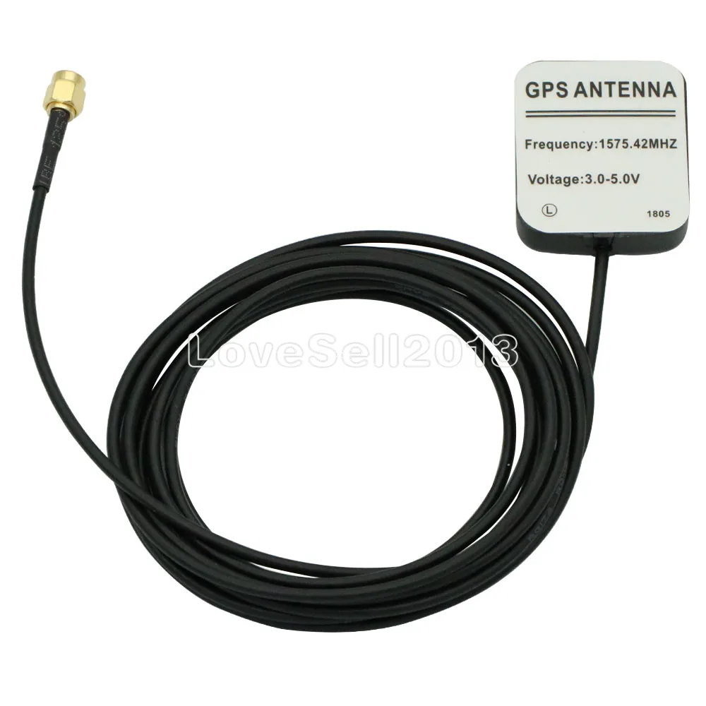 1PCS Strengthen Signal GPS Receiver GPS Antenna SMA Connector 3 Meters 1575.42MHz Moto Auto GPS Accessories