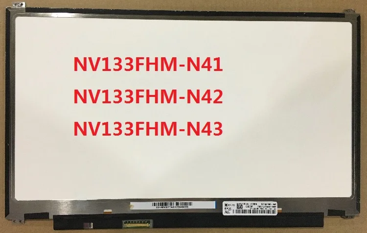 13.3-inch NOTEBOOK HD LCD display screen NV133FHM-N41 NV133FHM-N42 NV133FHM-N43