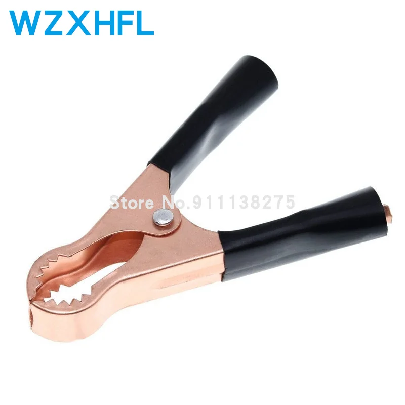 2Pcs50A Rood + Zwart 79.5Mm Krokodil Auto Caravan Van Batterij Test Lead Clips Beste Promotie Alligator Clips Connector Plug power