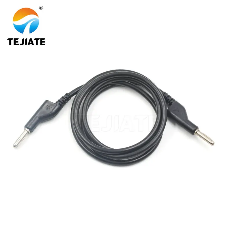 1PCS Banana Plug To Banana Plug Alligator Clip Power Test Line High Voltage Experimental Wire Component