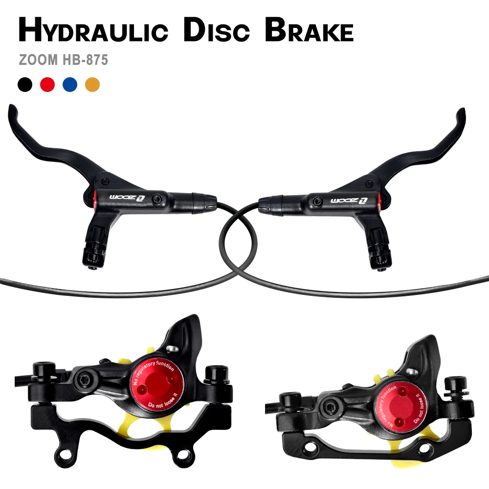 MTB Oil Disc Brake MTB Bike 800mm 1400mm Aluminium Alloy Mountain Bicycle Hydraulic Disk Brake Caliper Sets Front Rear