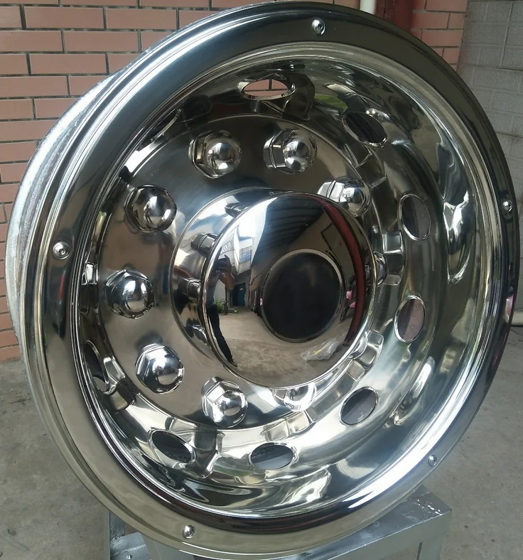 22.5 wheel cover225 hubcaps for V0LVO SCAN1A truck Bus wholesaler China304stainless steel stock supply