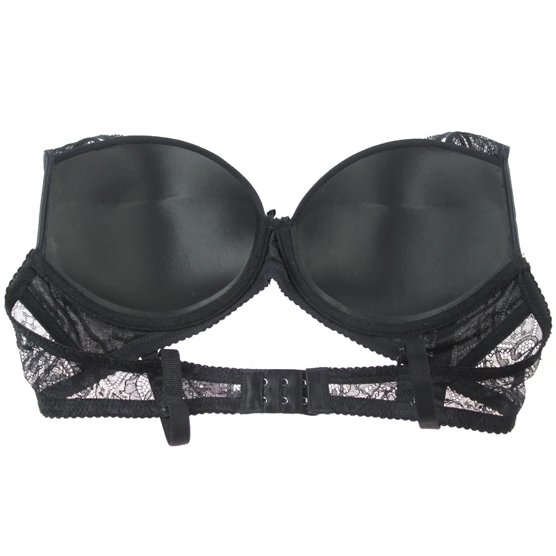 Women's Underwear Seamless Sexy Bra Push Up Bow Cottom Women Solid Color Ladies Top 4/3Cup 34-40 B-C