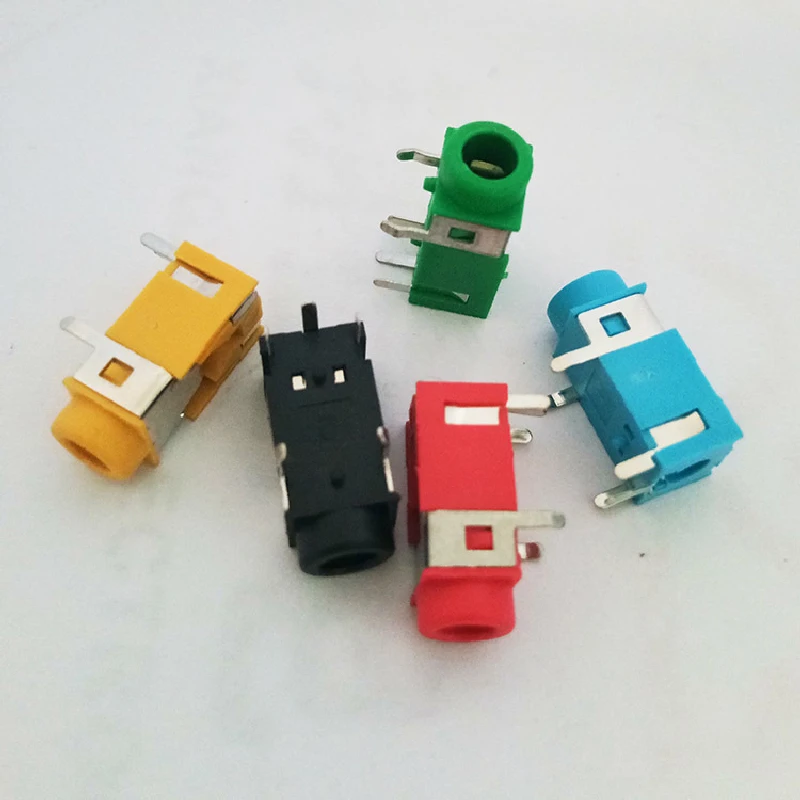 10 Chiếc PJ-322 DC Ổ Cắm Cổng Kết Nối Nguồn Điện Cung Cấp Nữ Điện Kết Nối Jack Cắm 5pin PJ322