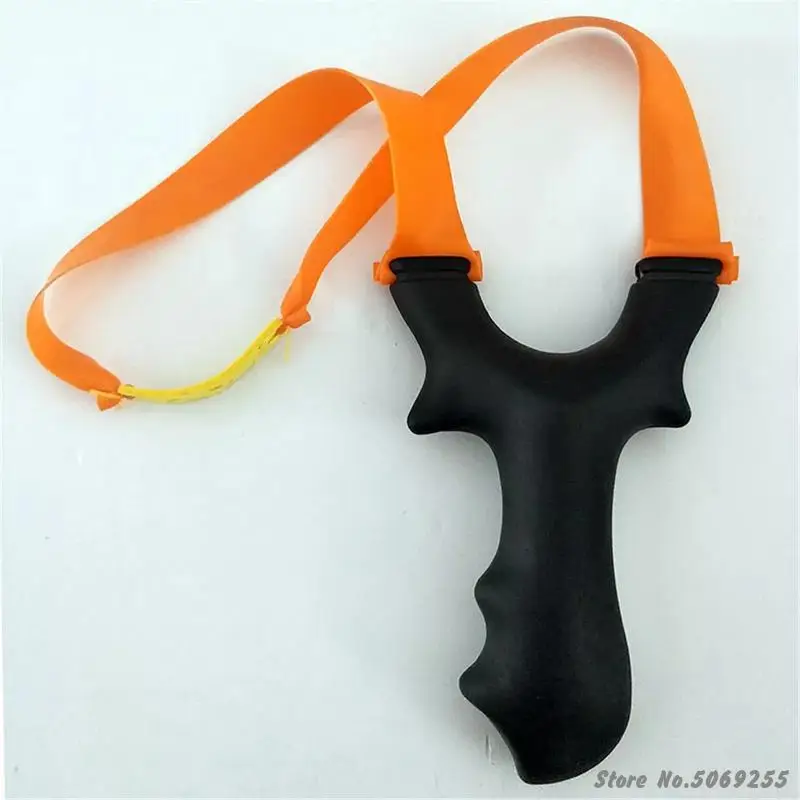 Slingshot for Hunting Resin Catapult with Flat Rubber Band Outdoor Sports Shooting Slingshots High Quality