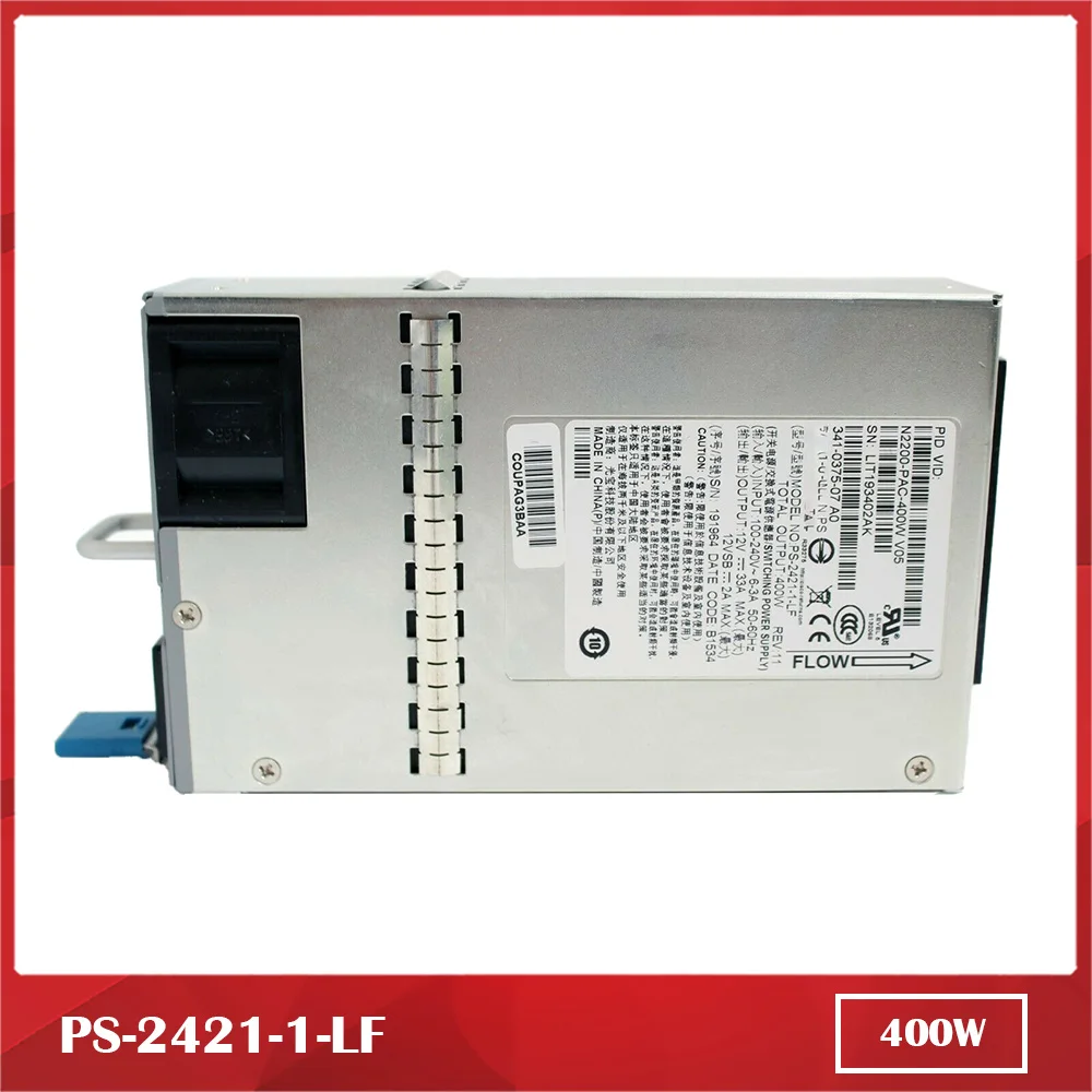 

100% Test for Power Supply for CISCO N2200-PAC-400W PS-2421-1-LF NEXUS2000 400W Work Good