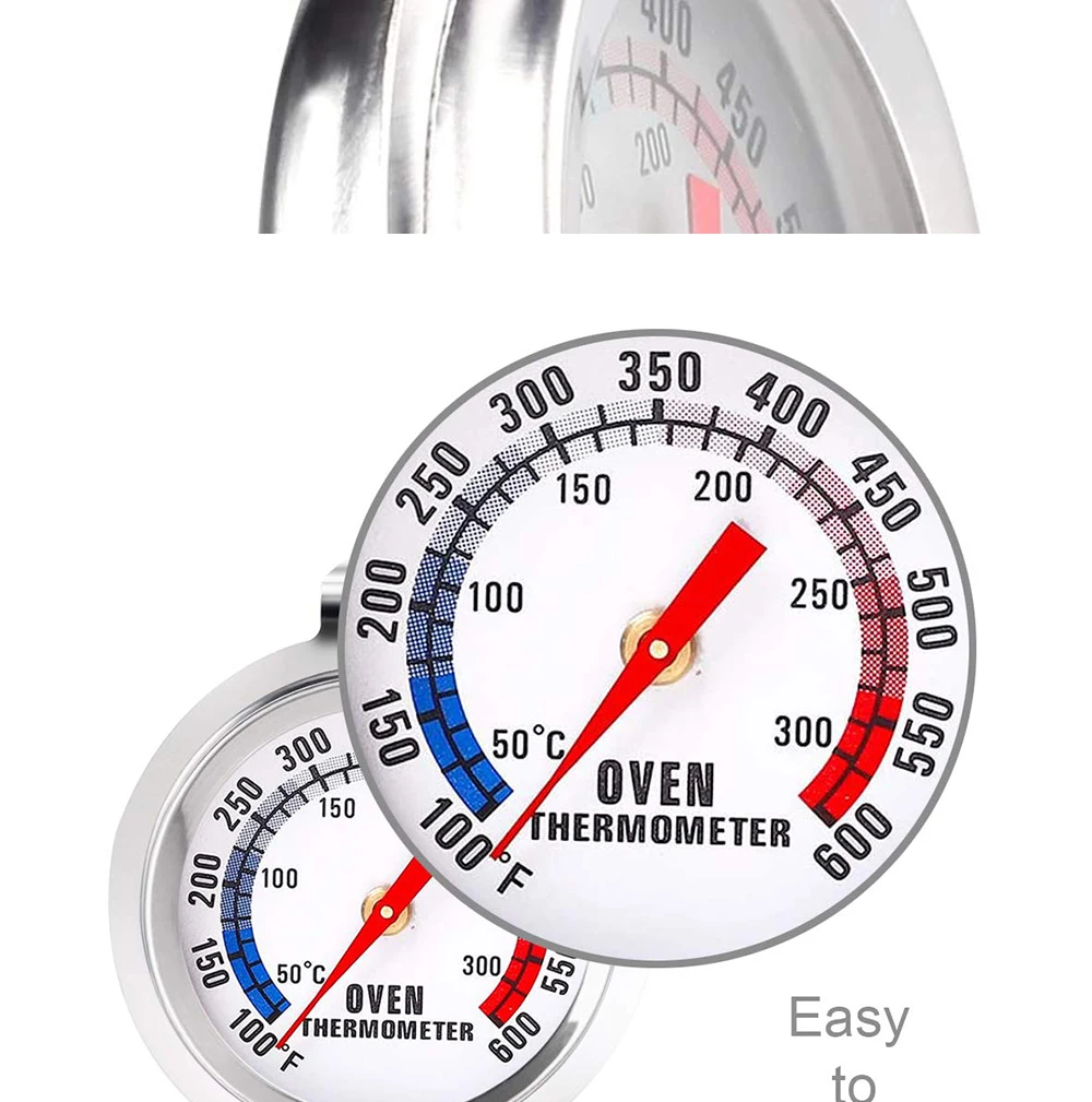 1PCS Gefrierschrank Ofen Thermometer Bbq Grill Temperatur Gauge Beste Genaue Edelstahl Sicher Herd Thermo Meter Backen Werkzeuge – Detail 8