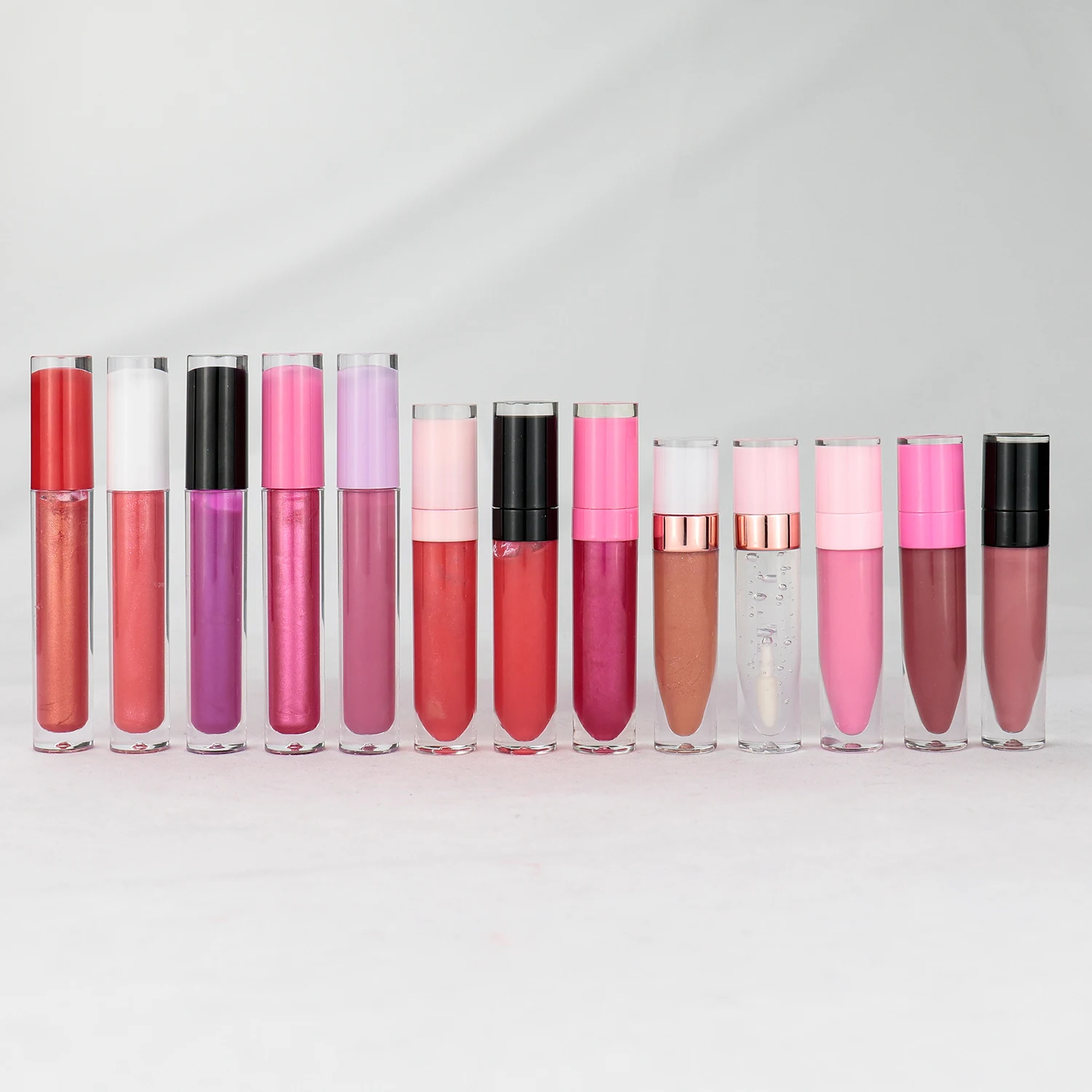 Wholesale Lip Gloss Custom Logo Private Label No Brand Custom Lipgloss Tube No Logo Lipstick Vendor