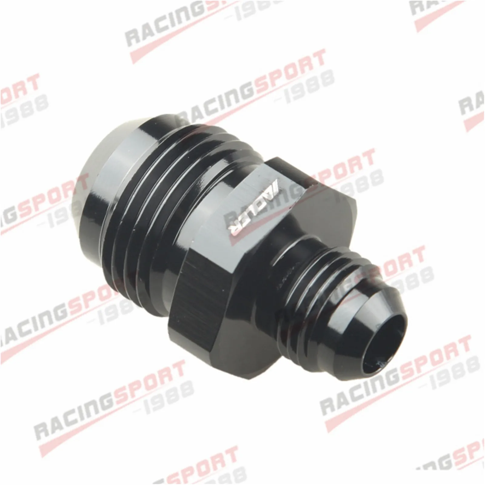 AN -10 AN10 10AN to AN -6 AN6 6AN Straight Reducer Adapter fitting black