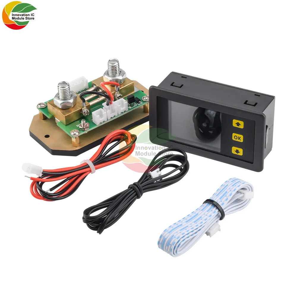 Neue VA7550S 500A 1,8-zoll Farbe Bildschirm Spannung und Strom Meter Temperatur Coulomb Kapazität Power Meter Ladung und Entladung