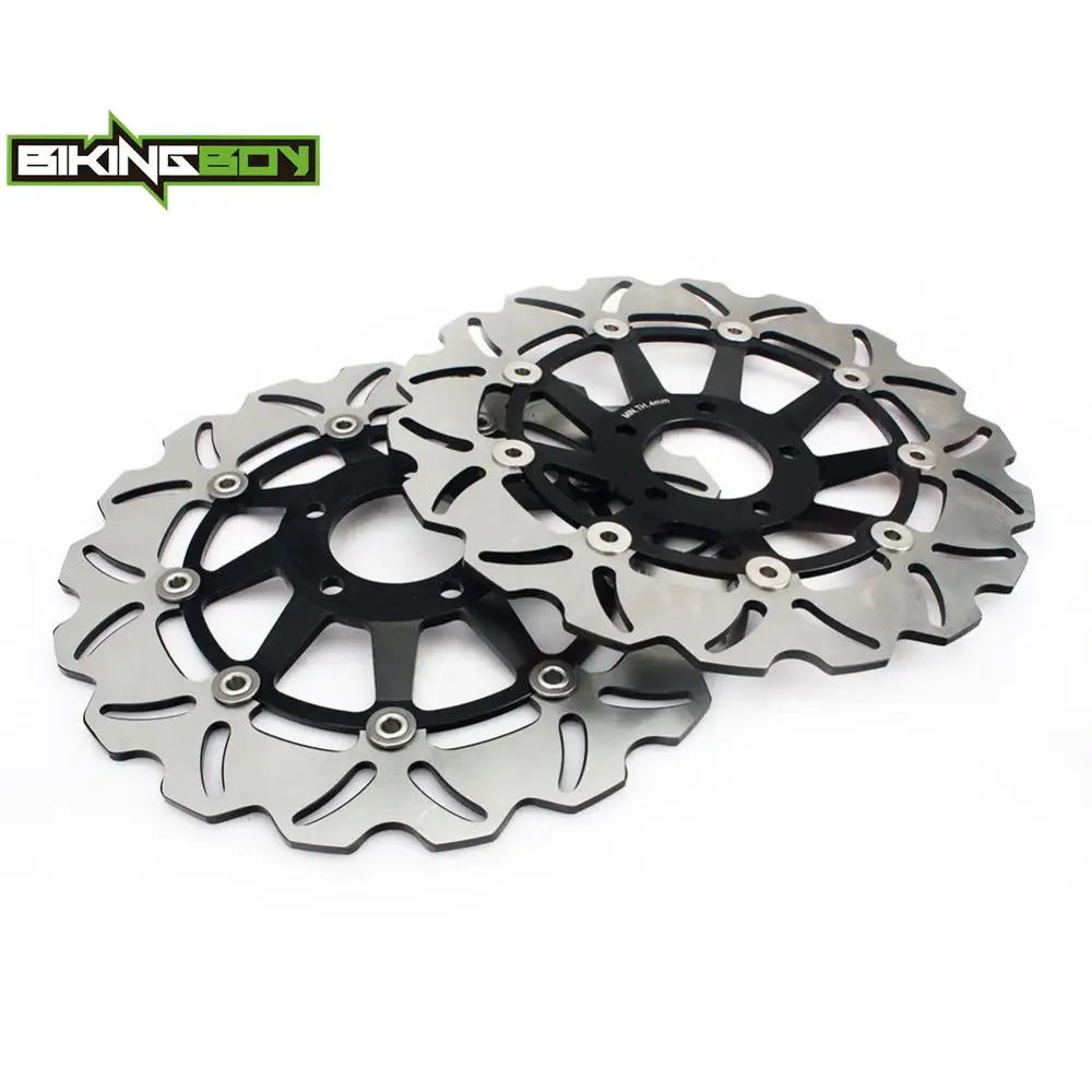 BIKINGBOY Front Brake Discs Rotors For Bandit GSF 1200 / S 96-05 RF900R 94-99 97 GSX 1200 FS Inazuma 98-02 00 GS1200 SS 01 02