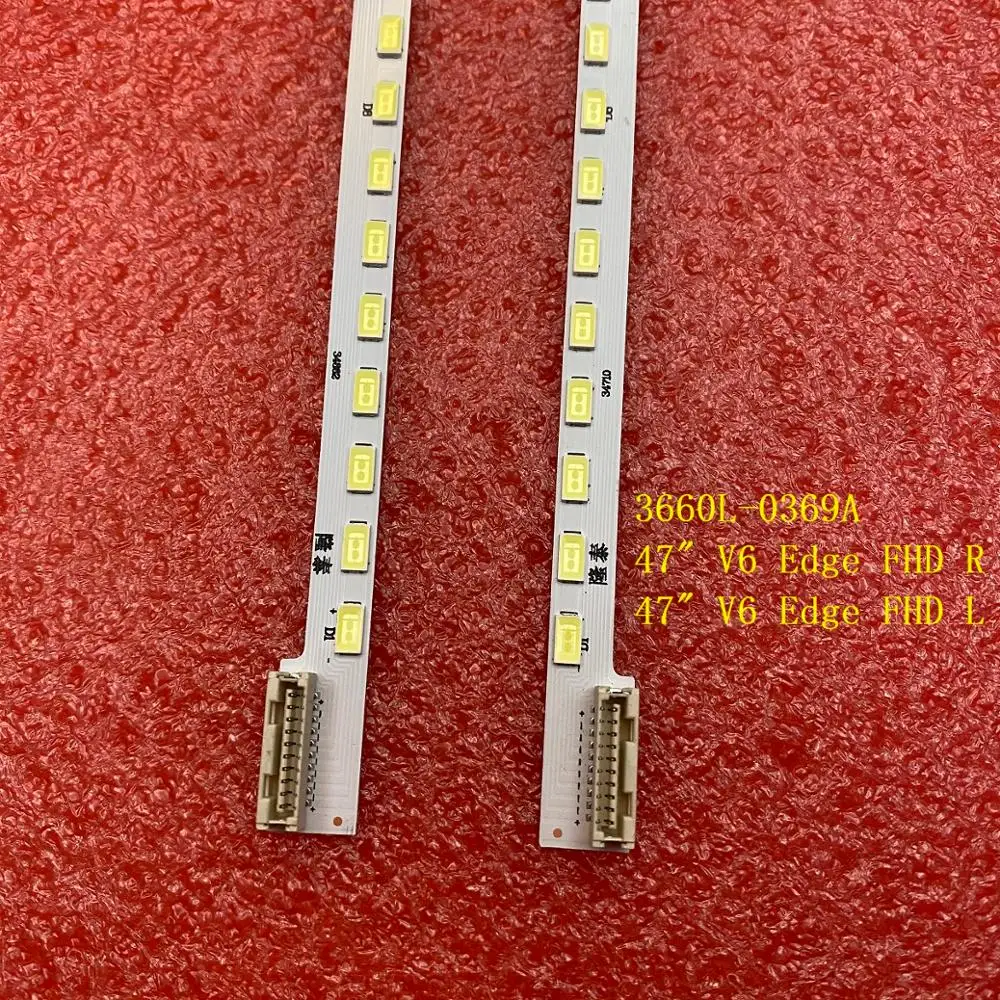 LED Backlight Strip for TV 47LW575S 47LW4500 3660L-0369A 47LW5300 47PFL7606H 47LW650T 47LW450U 47LV5500 LC470EUN SD F1 F2 F3