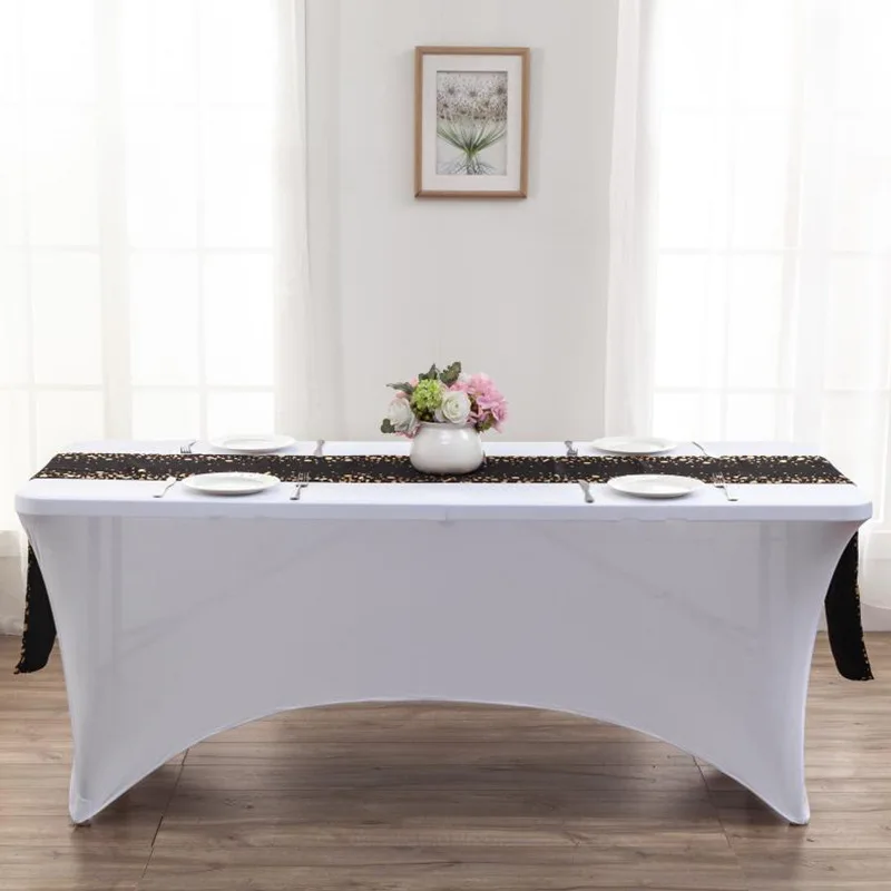 Light Luxury Style Home Polyester Imitation Cotton Table Runner Rectangular Dining Coffee Table Decoration Tablecloth Hotel Deco