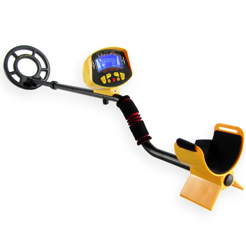 MD-3010II Underground Metal Detector Portable Gold Excavator Finder Archaeological Treasure Finder Waterproof LCD Display