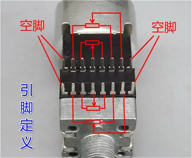 Potentiomètre électrique Hifi ALPS 100KA, contrôle du volume à distance, carte de préamplificateur bricolage, nouveau