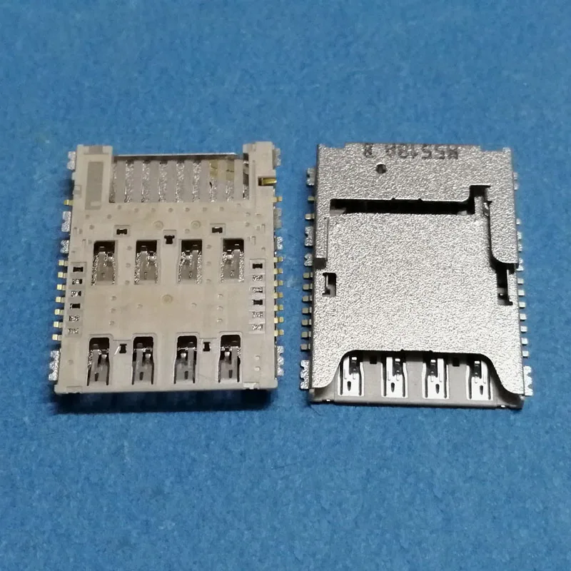 1Pcs Reader Sim Card Socket For Samsung G355H S5 G900 G355 G7200 G900F J100 J1 G530 G530F G531 G531H Slot Tray Holder Connector