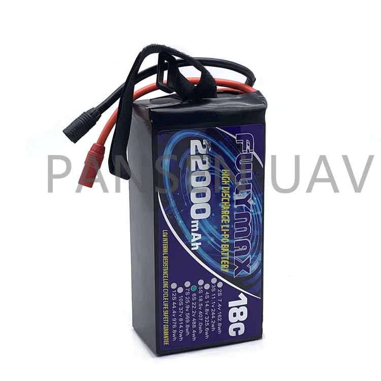 Original fullymax 22000mAh 22.8V 6S LiPO Battery 18C  fully max for Big Load Multirotor FPV Drone Hexacopter Octocopter