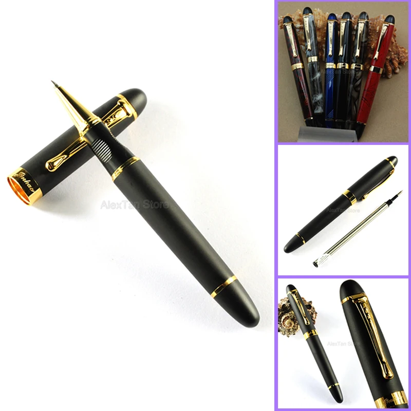 Jinhao X450 Caneta Rollerball Clipe Dourado Full Metal Multicolor Jinhao X450 Suprimentos Escrita Papelaria