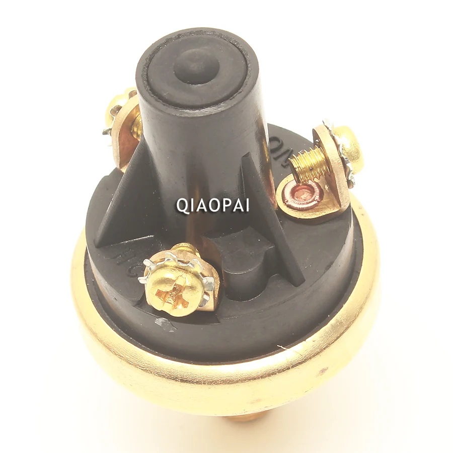 for Brass Air Pressure Sensor Pressure Protection Switch Sensor 0.18MPA 1/8NPT Thread 10MM Screw