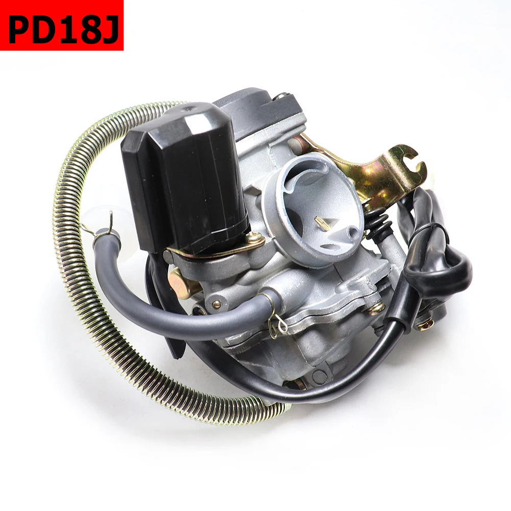 

Motorcycle 18mm GY6 50cc SCOOTER MOPED PD18J CVK CARBURETOR CARB 139QMB 139QMA ATV QUADS GO-KART BUGGY (PD18J)