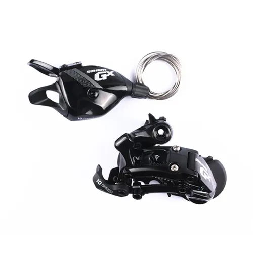 Imagen 2 del producto SRAM GX Eagle desviador trasero jaula corta 10 velocidades con palanca de cambios GX grupo 10s para bicicleta de montaña