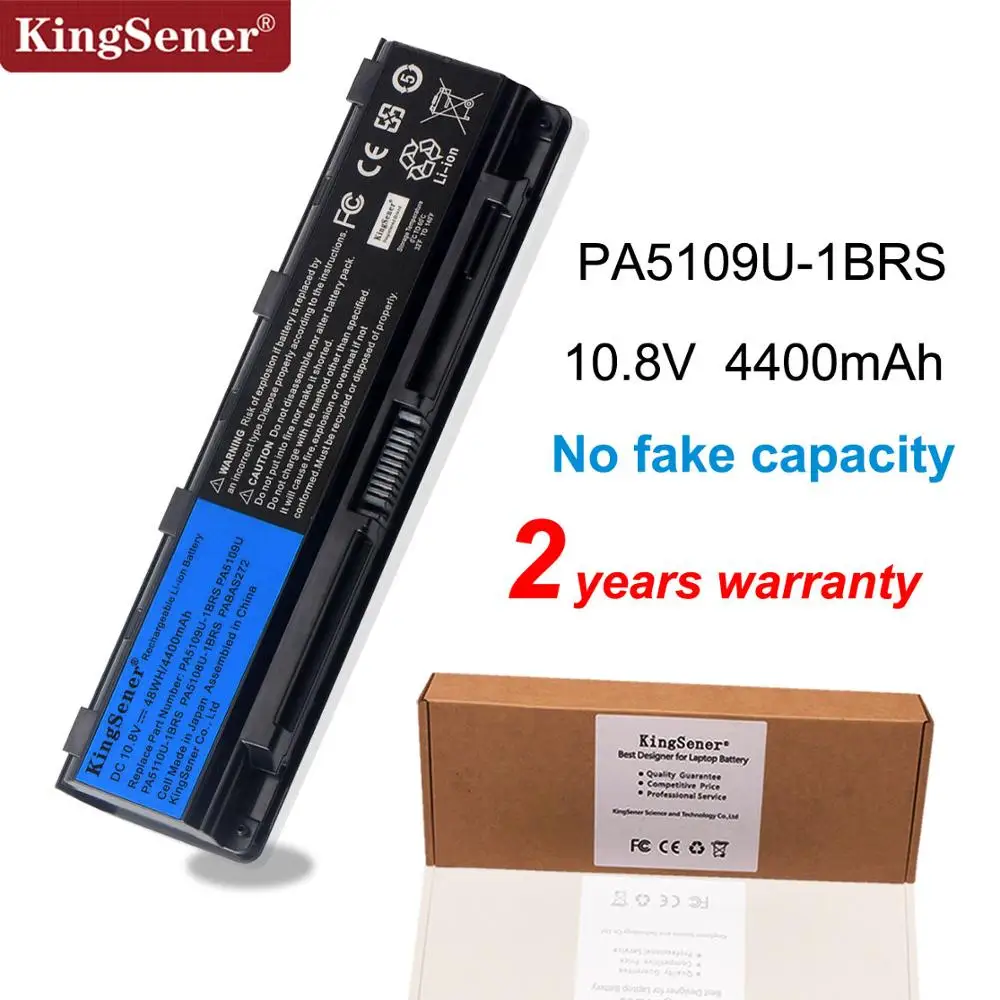 

KingSener PA5109U PA5109U-1BRS PA5110U Battery for Toshiba C40 C45 C50 C50D C55 C55D C55DT C55T C70 C75DT Series PABAS272 48WH