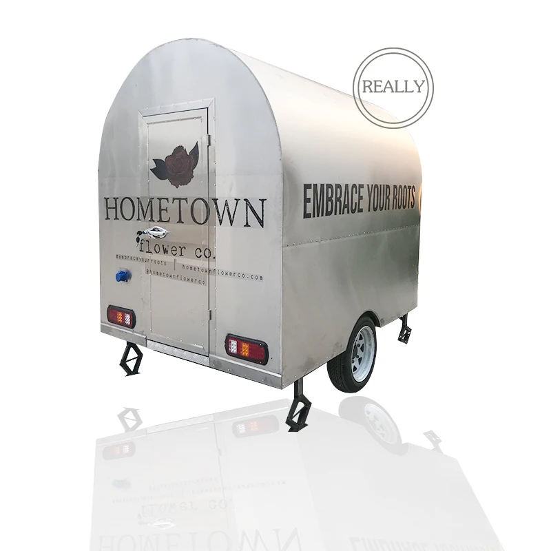 Camión de comida personalizado de China, remolque de comida crepé, carrito para perros calientes, quiosco, camión de café para aperitivos, remolque de comida