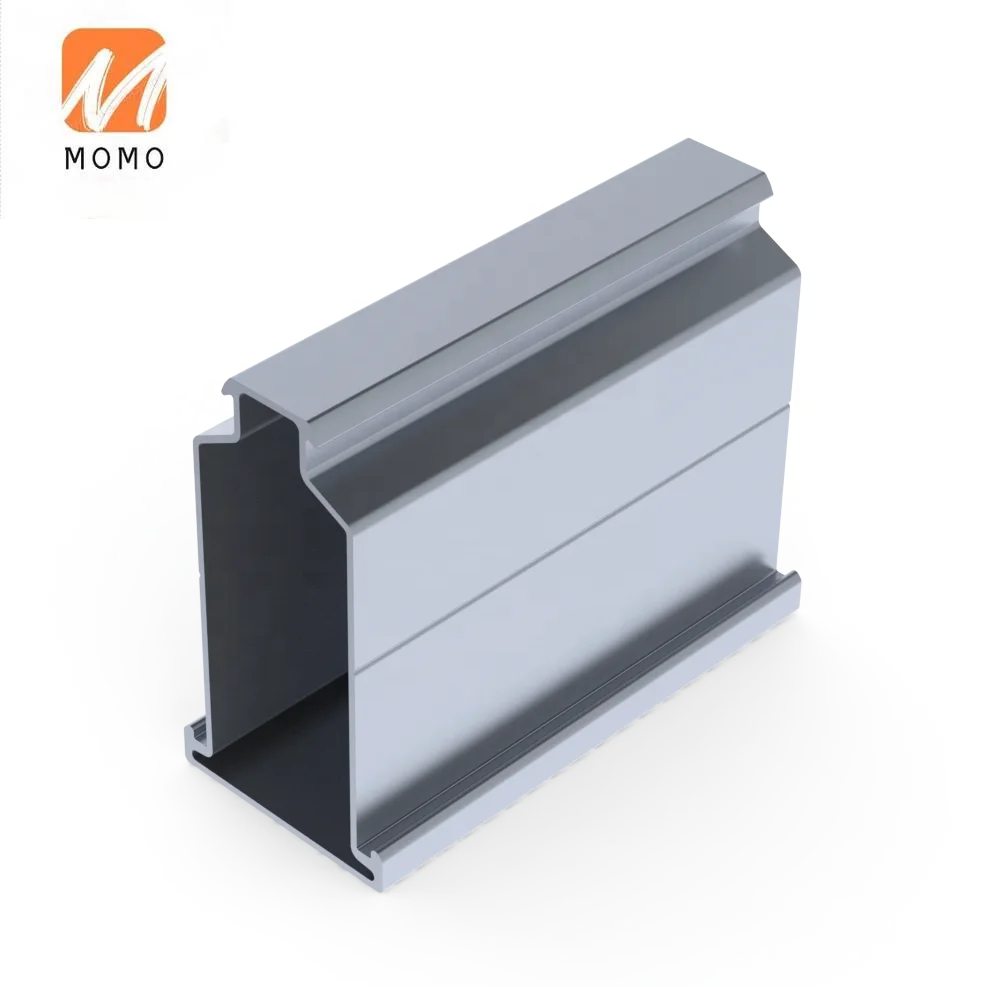 anodize aluminium solar panel flat roof mounting brackets rail