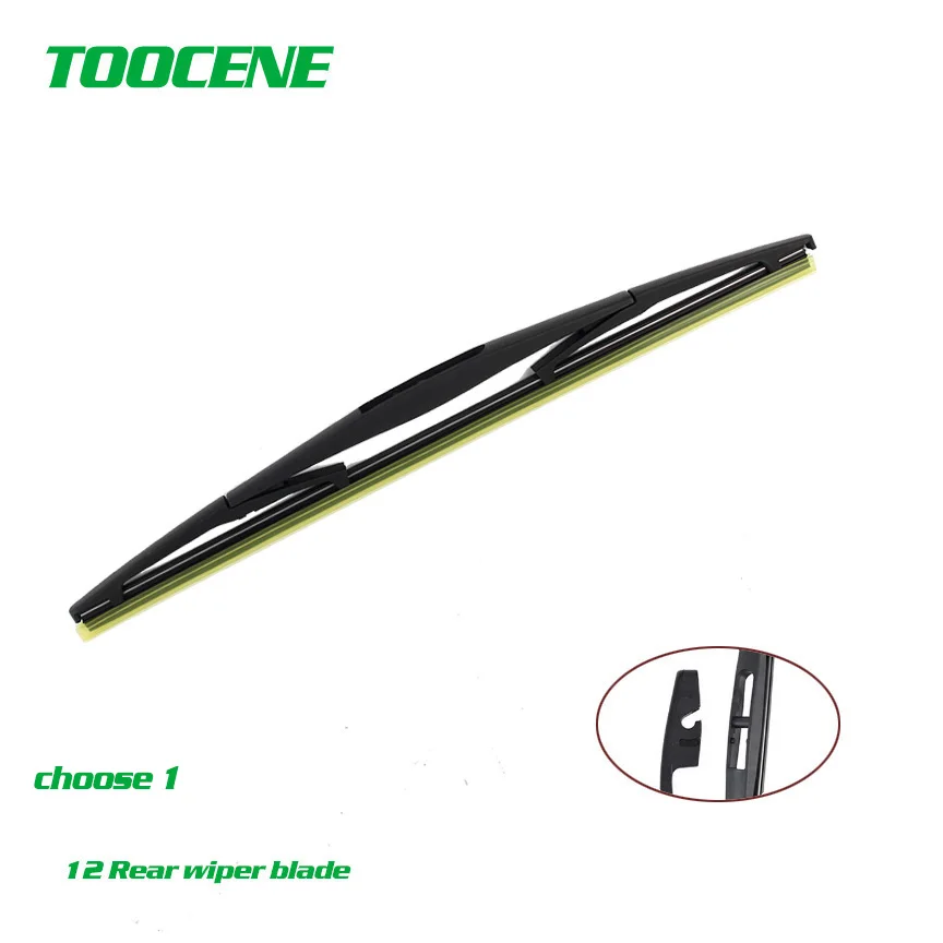 Front And Rear Wiper Blades For Citroen C-Crosser 2007-2013  Rubber Windscreen Windshield Wipers Car Accessories 24+21+12