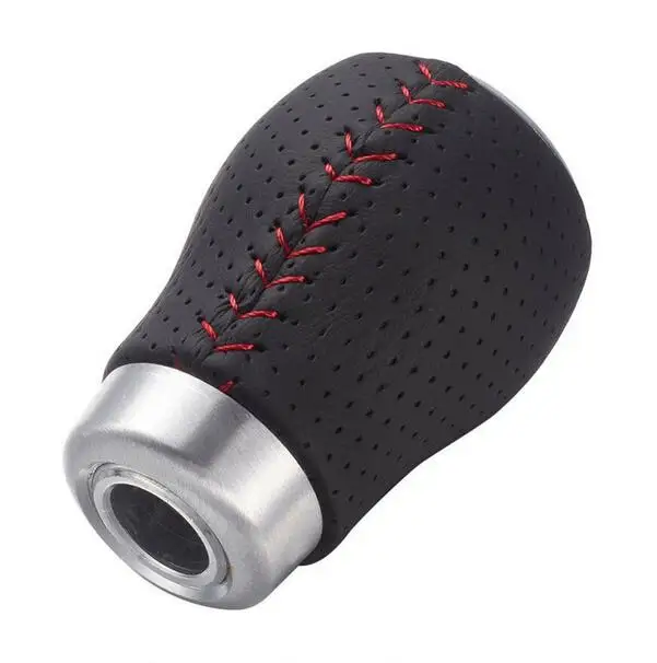 

5-скоростная автомобильная кожаная ручка переключения передач с механической коробкой передач, ручка рычага переключения передач