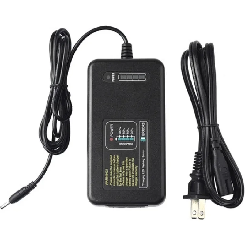 Godox C26 Battery Charger with Power Converter Compatible with WB26 Li-Ion Battery Pack for AD600Pro Speedlite Flash100 ~ 240V