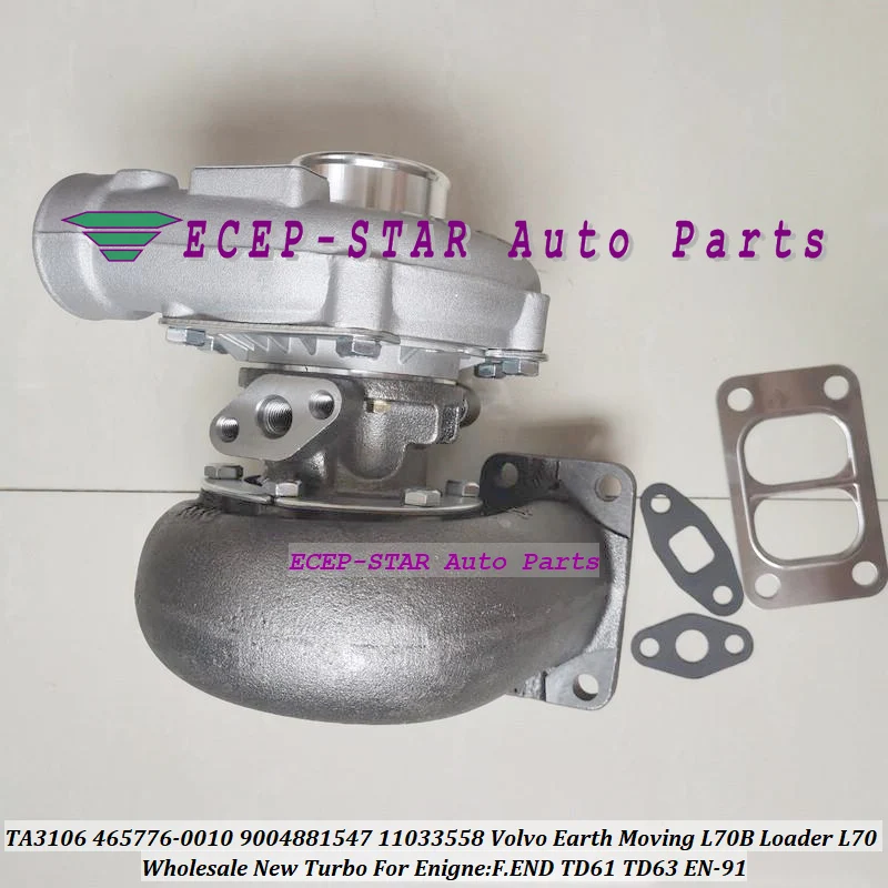 توربو TA3106 465776 465776-0010 465776-5011S 9004881547 11033558 ل فولفو الأرض تتحرك L70B محمل L70 F.END TD61 TD63 EN-91 #4