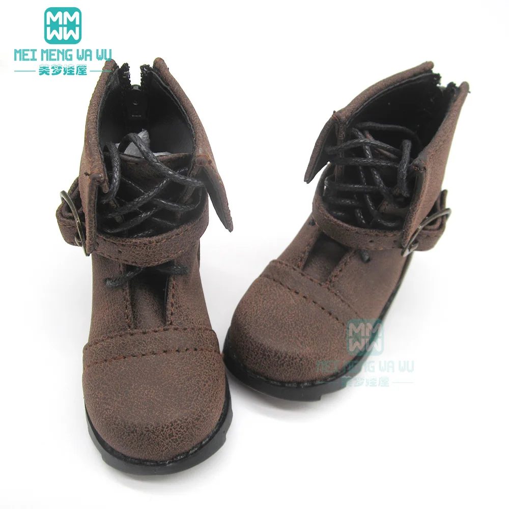 

BJD accessories doll shoes for 65-75cm SD17 POPO68 BJD Uncle fashionable Martin boots, leather shoes