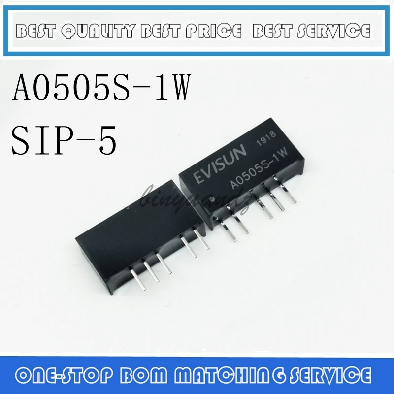 5PCS A0505S A0505S-1W 5V TO 5V SIP-5