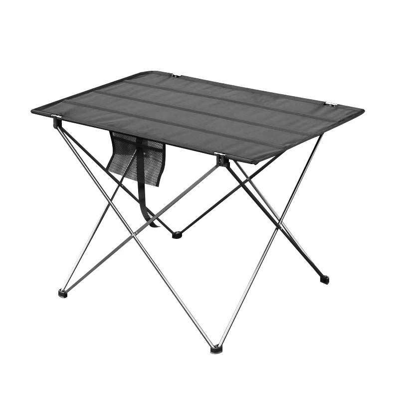 Mesa de acampamento dobrável portátil, Mobiliário de exterior, Al Alloy, Ultra Light, Mesa dobrável, Mesas de cama, Computador piquenique, Moscou