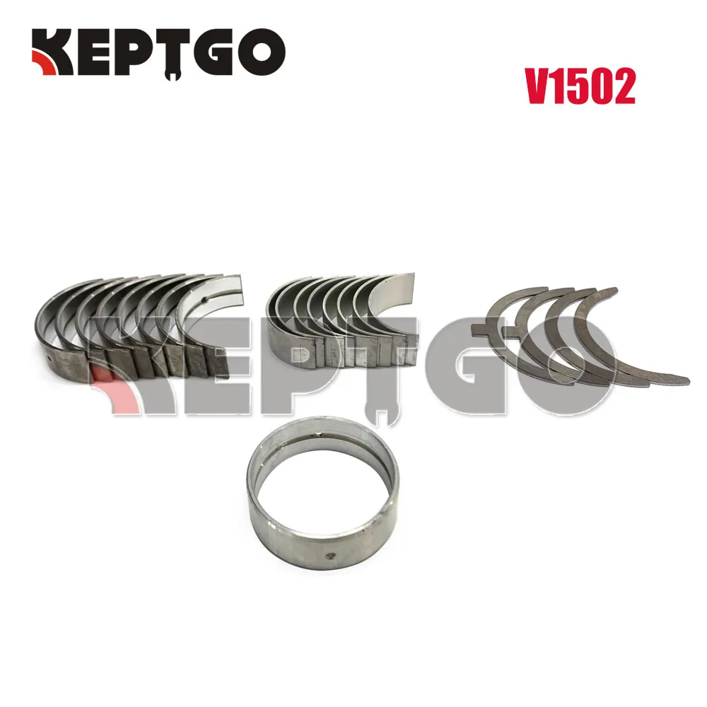 kit de metal v1502 std para kubota rolamento principal mais rolamento de haste mais arruela de pressao novo 01