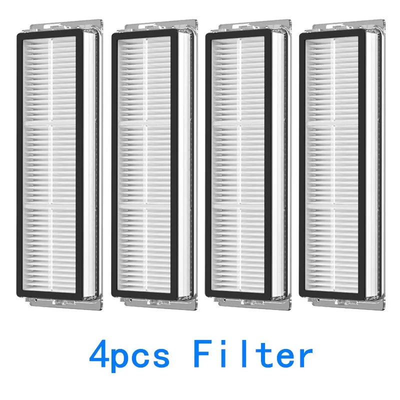 4 pçs filtro de ar hepa acessórios laváveis para xiaomi dreame f9 dreamef9 dreame f 9 robô aspirador reposição kits peças