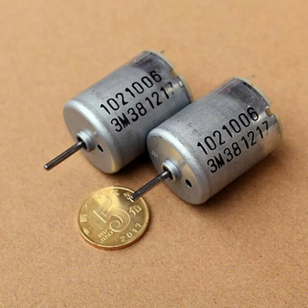 جونسون-محرك ميني 370 ، تيار مستمر 24 فولت-36 فولت ، 5100 دورة في الدقيقة ، دائري 24.5 مللي متر ، فرشاة معدنية ثمينة ، عمود طويل صامت ، محرك ساخن #6