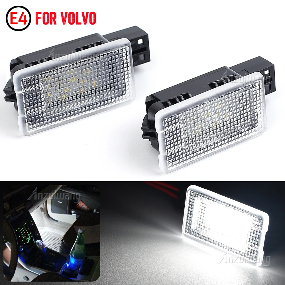 LED Courtesy Luggage Trunk Boot Light Footwell Welcome Door Lamp For Volvo V40 V40CC V60 S60 S80 XC40 XC60 XC90