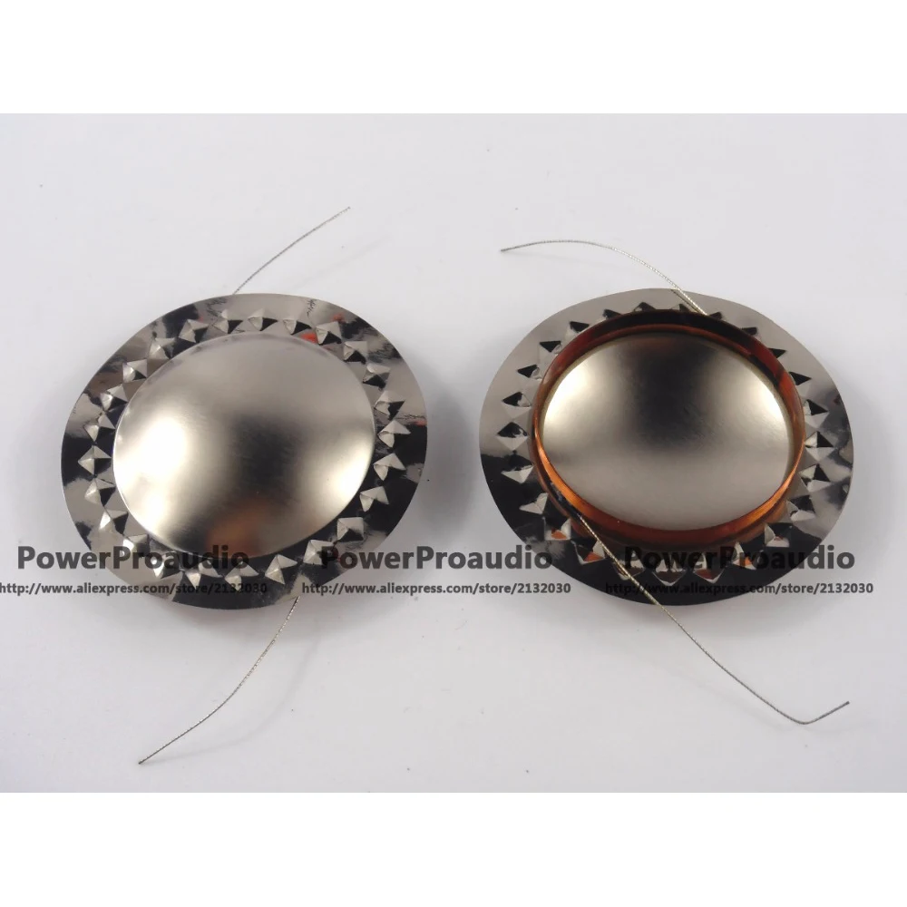 2pcs VC 34.5mm 34.4mm Replacement diaphragm voice coil  8 ohm