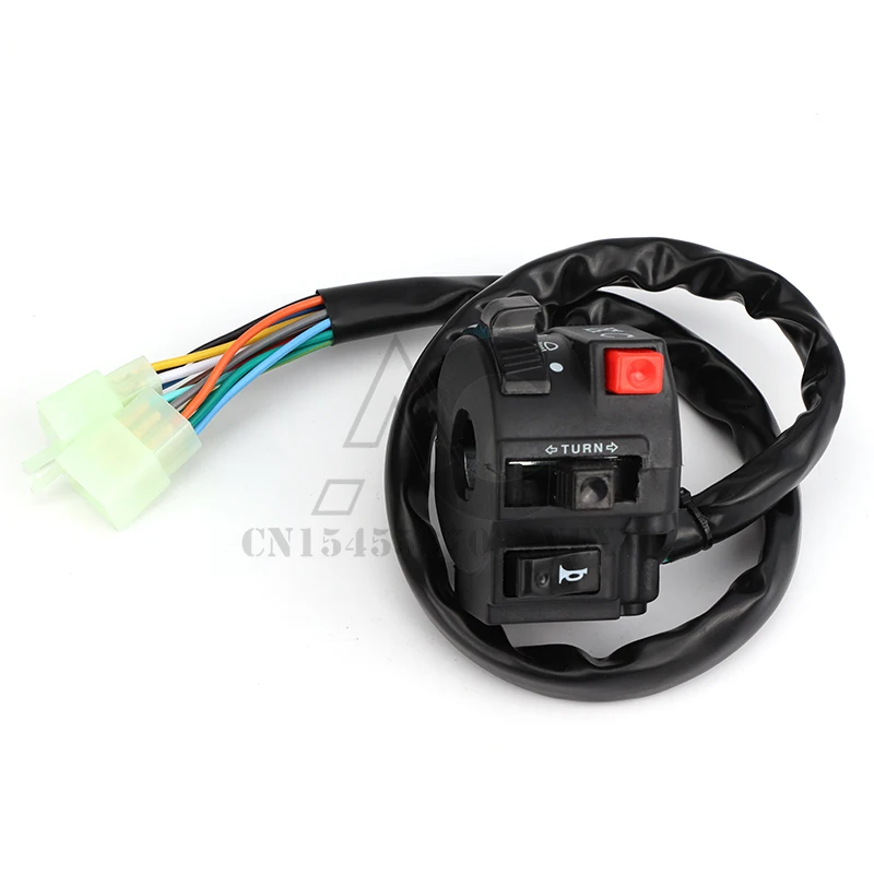 Motorcycle 5 function start switch is suitable for 50cc 70cc 90cc 110cc 125cc 150cc ATV Quad Pit Bike Buggy Go Kart